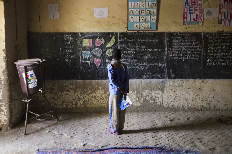 Malí, a la cola en educación infantil Malí, a la cola en educación infantil