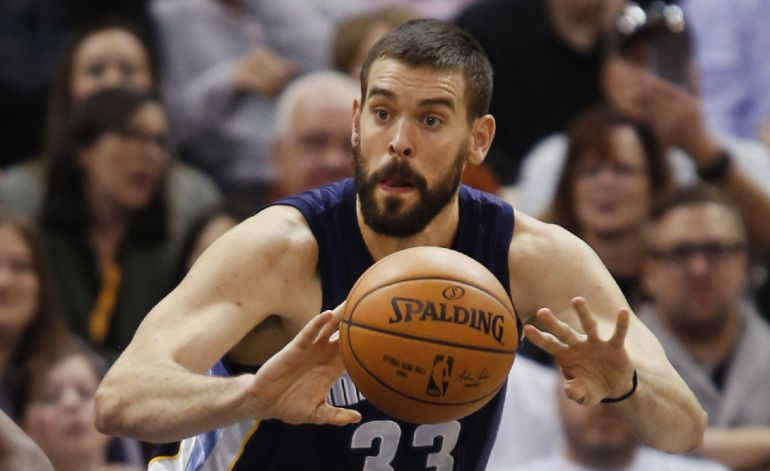 El jugador del Memphis Grizzlies, Marc Gasol El jugador del Memphis Grizzlies, Marc Gasol