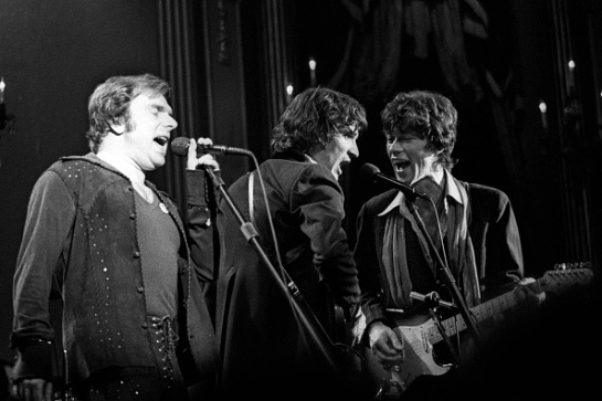 Van Morrison, Rick Danko y Robbie Robertson Van Morrison, Rick Danko y Robbie Robertson