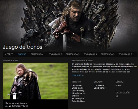 HBO aterriza en España: las series que puedes ver por 7,99 euros al mes HBO aterriza en España: las series que puedes ver por 7,99 euros al mes