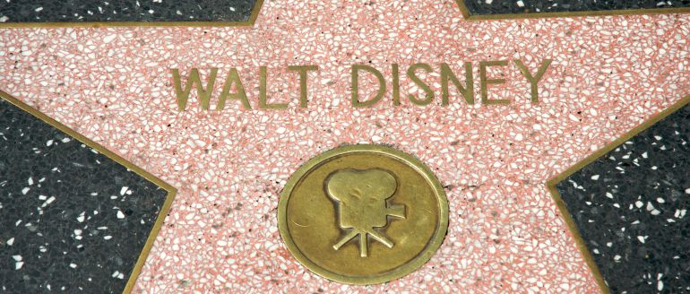 La estrella que posee el animador en el paseo de la fama de Los Ángeles. La estrella que posee el animador en el paseo de la fama de Los Ángeles.