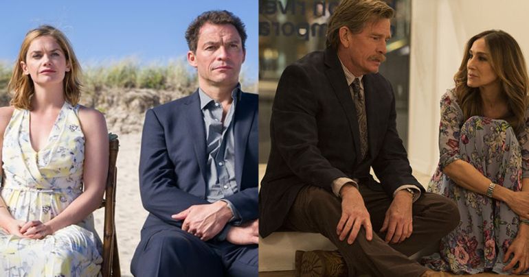 Fotograma de las series 'The Affair' y 'Divorce' Fotograma de las series 'The Affair' y 'Divorce'