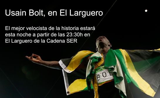 Usain Bolt durante los Juegos de Río 2016 Usain Bolt durante los Juegos de Río 2016
