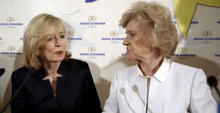 La Defensora del Pueblo Europeo, Emily O'Really (i), en un desayuno informativo junto a la Defensora del Pueblo español, Soledad Becerril (d). La Defensora del Pueblo Europeo, Emily O'Really (i), en un desayuno informativo junto a la Defensora del Pueblo español, Soledad Becerril (d).