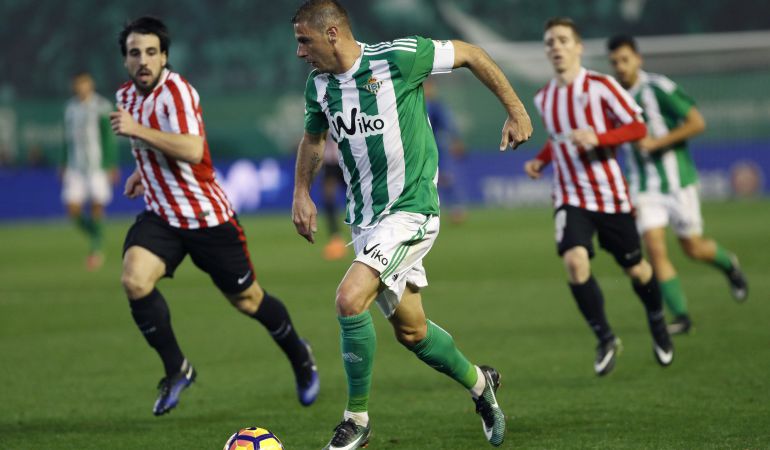 Joaquín, durante el encuentro ante el Athletic Joaquín, durante el encuentro ante el Athletic