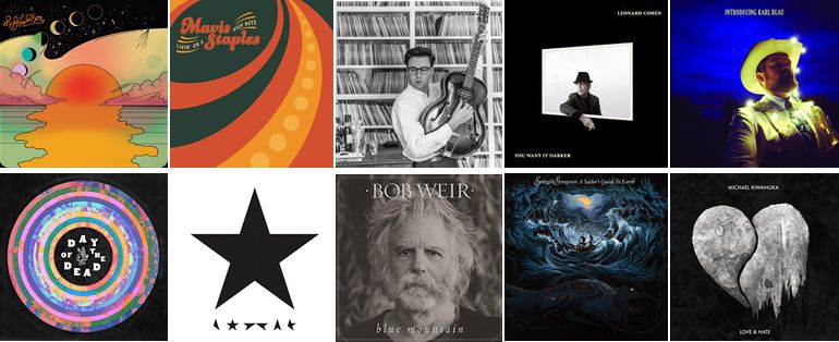 Los discos del años 2016 para Sofá Sonor Los discos del años 2016 para Sofá Sonor
