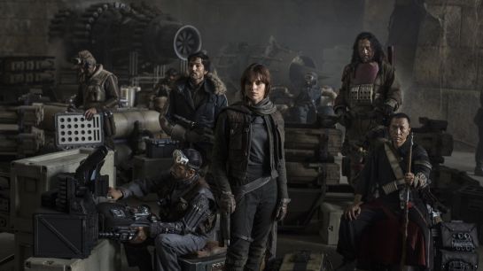 El grupo de Rebeldes de Rogue One. El grupo de Rebeldes de Rogue One.