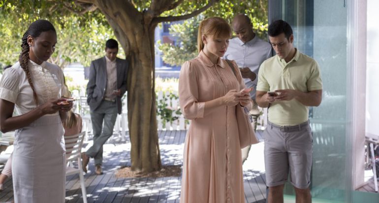 Fotograma de la serie Blackmirror Fotograma de la serie Blackmirror