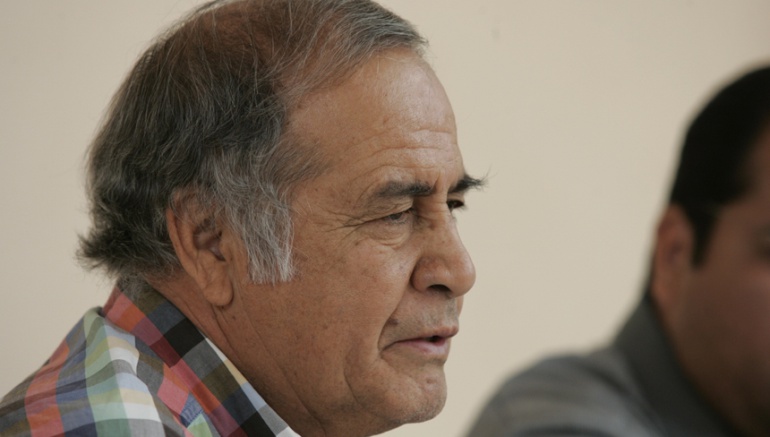El sacerdote Pedro Pantoja, que atiende a los migrantes en la frontera de México con Texas. El sacerdote Pedro Pantoja, que atiende a los migrantes en la frontera de México con Texas.