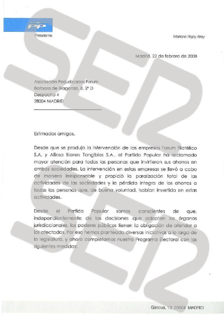 Rajoy, en 2008: "Los poderes públicos tienen la obligación de atender a los afectados" Rajoy, en 2008: "Los poderes públicos tienen la obligación de atender a los afectados"