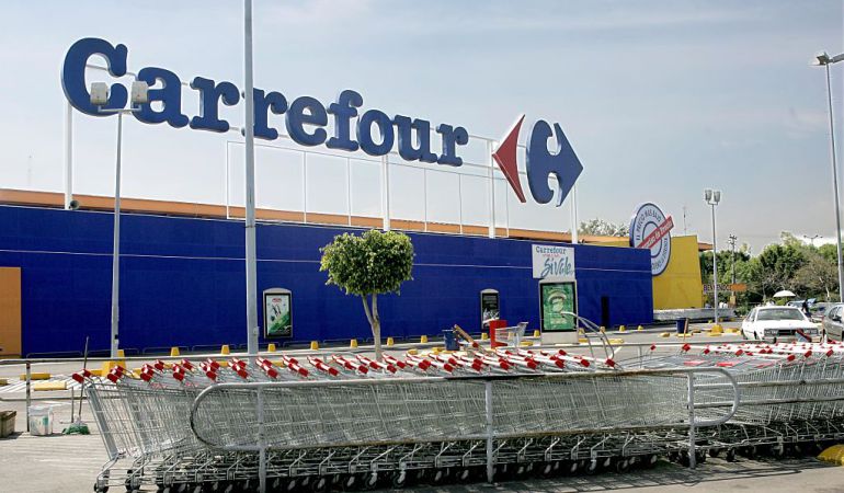 Un centro de Carrefour de la Ciudad de México, en una imagen de archivo. Un centro de Carrefour de la Ciudad de México, en una imagen de archivo.