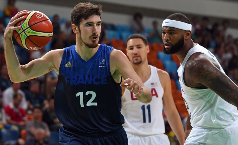 Nando de Colo, en un partido de los Juegos Olímpicos de Río 2016. Nando de Colo, en un partido de los Juegos Olímpicos de Río 2016.