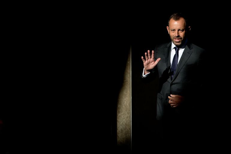 Sandro Rosell, expresidente del FC Barcelona Sandro Rosell, expresidente del FC Barcelona