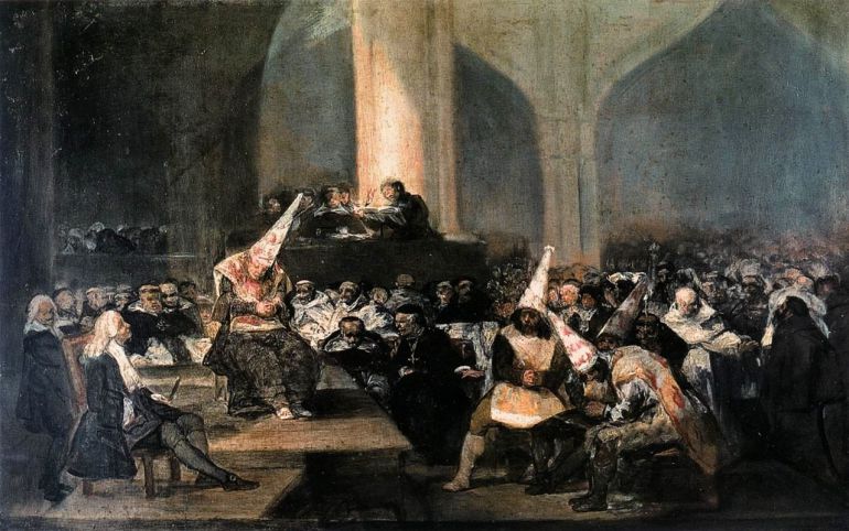 Francisco de Goya. Entre 1812 y 1819. Real Academia de Bellas Artes de San Fernando, Madrid Francisco de Goya. Entre 1812 y 1819. Real Academia de Bellas Artes de San Fernando, Madrid
