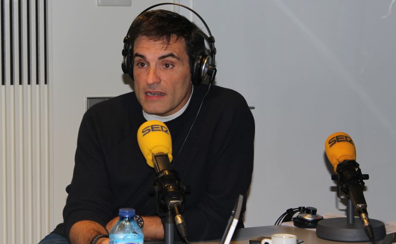 El presentador Luis Larrodera. El presentador Luis Larrodera.