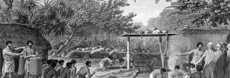 Del libro 'Voyages round the world captain James Cook' (1820) Del libro 'Voyages round the world captain James Cook' (1820)