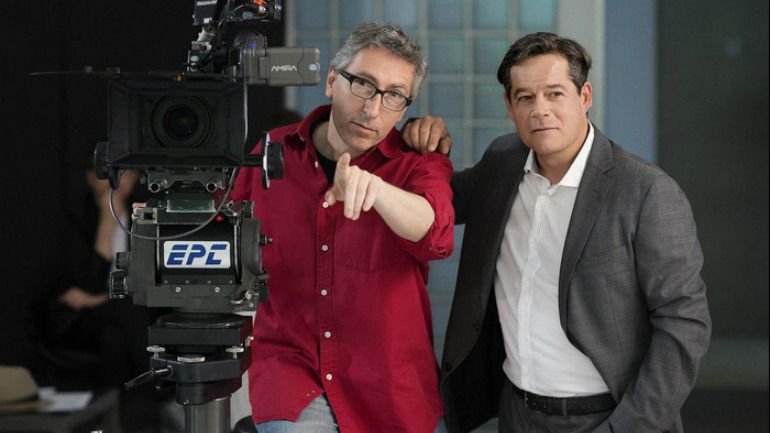 El actor Jorge Sanz y el director David Trueba. El actor Jorge Sanz y el director David Trueba.
