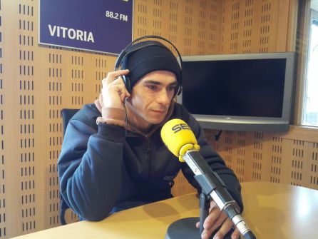 José Francisco, en los estudios de SER Vitoria José Francisco, en los estudios de SER Vitoria