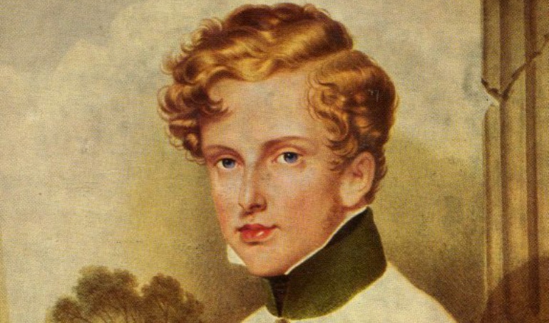 Retrato de Napoleón II. Retrato de Napoleón II.