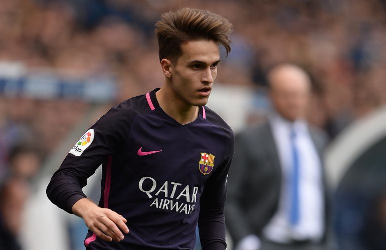 Denis Suárez durante un partido con el Barça Denis Suárez durante un partido con el Barça
