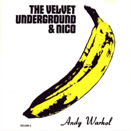 Portada del disco de debut de la Velvet dibujado por Warhol Portada del disco de debut de la Velvet dibujado por Warhol