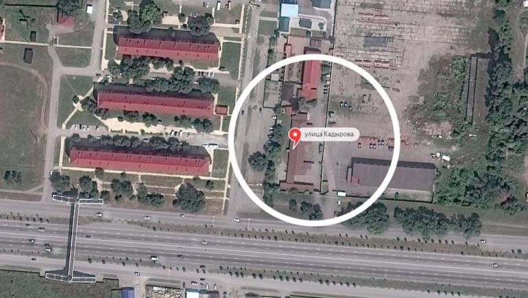 Imagen de uno de los supuestos campos de concentración para gays en Chechenia Imagen de uno de los supuestos campos de concentración para gays en Chechenia