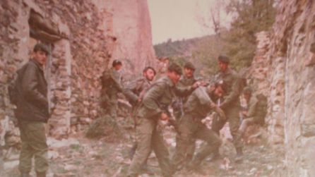 Militares del Grupo de Operaciones Especiales durante las maniobras en Fraguas. Militares del Grupo de Operaciones Especiales durante las maniobras en Fraguas.