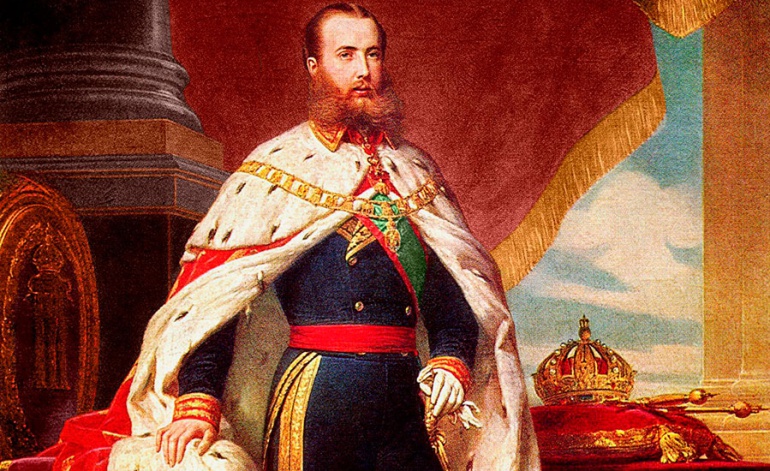 Retrato en óleo sobre lienzo de Maximiliano I de México (1864). Retrato en óleo sobre lienzo de Maximiliano I de México (1864).