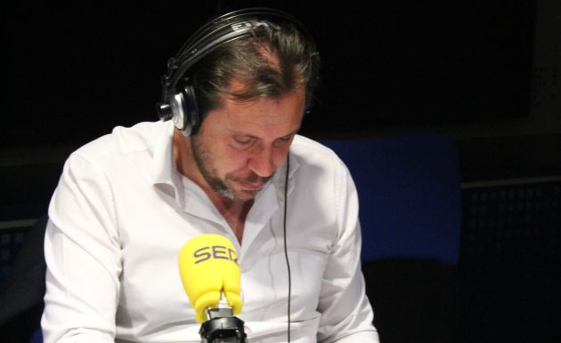 Rafael Simancas, en los estudios de la Cadena SER Rafael Simancas, en los estudios de la Cadena SER