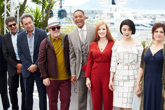 Los miembros del jurado de Cannes: Gabriel Yared, Paolo Sorrentino, Pedro Almodovar, Will Smith, Jessica Chastain, Fan Bingbing y Agnes Jaoui Los miembros del jurado de Cannes: Gabriel Yared, Paolo Sorrentino, Pedro Almodovar, Will Smith, Jessica Chastain, Fan Bingbing y Agnes Jaoui