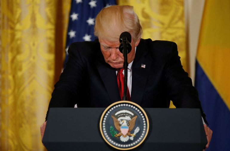 Trump niega haber tratado de interferir en la investigación sobre Rusia Trump niega haber tratado de interferir en la investigación sobre Rusia