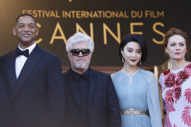 Will Smith, Pedro Almodovar, Fan Bingbing and Maren Ade en el Festival de Cannes Will Smith, Pedro Almodovar, Fan Bingbing and Maren Ade en el Festival de Cannes
