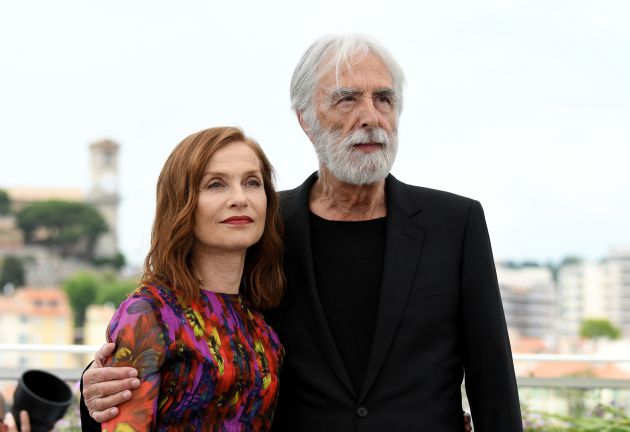 La actriz Isabelle Huppert y el director Michael Haneke La actriz Isabelle Huppert y el director Michael Haneke