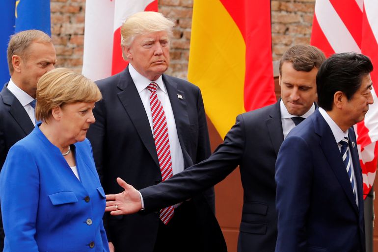 Reunión del G-7 en Taormina, Sicilia. Reunión del G-7 en Taormina, Sicilia.