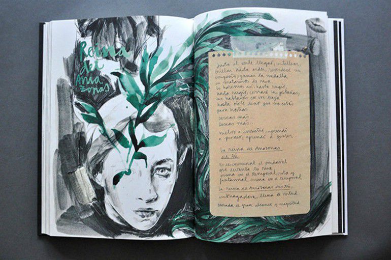 Una de las canciones ilustradas de 'Quema la Memoria' Una de las canciones ilustradas de 'Quema la Memoria'
