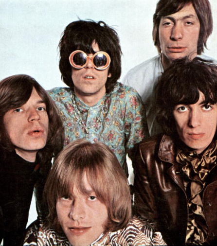 Los Rolling Stones en una fotografía de 1967 Los Rolling Stones en una fotografía de 1967