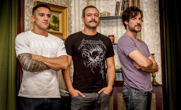 (De izquierda a derecha) Los actores Carlos Librado ‘Nene’, Isak Férriz y Daniel Grao (De izquierda a derecha) Los actores Carlos Librado ‘Nene’, Isak Férriz y Daniel Grao