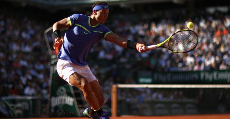 Rafa Nadal, durante el encuentro de semifinales ante Thiem Rafa Nadal, durante el encuentro de semifinales ante Thiem
