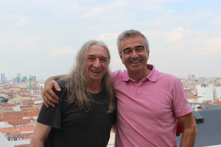 Rosendo y Francino después de la entrevista en La Ventana Rosendo y Francino después de la entrevista en La Ventana