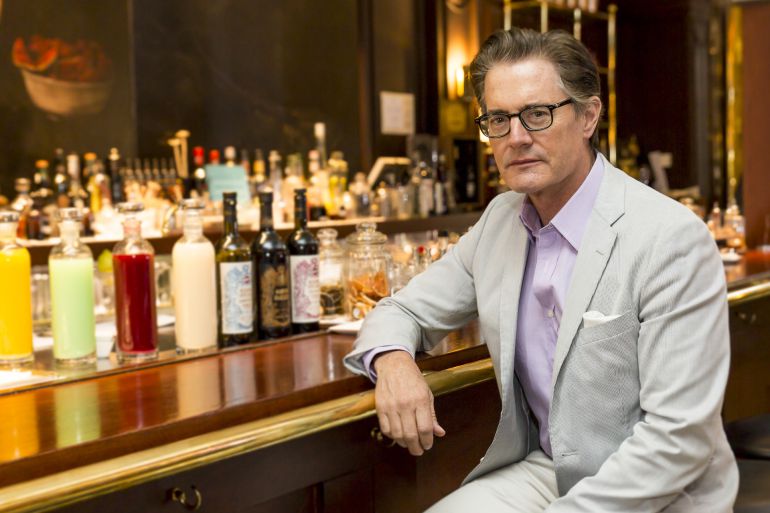 El actor Kyle MacLachlan, durante su visita a Madrid El actor Kyle MacLachlan, durante su visita a Madrid