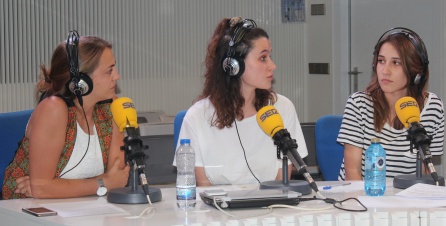 Marta Valderrama, Marina García y Andrea Sanchis. Marta Valderrama, Marina García y Andrea Sanchis.