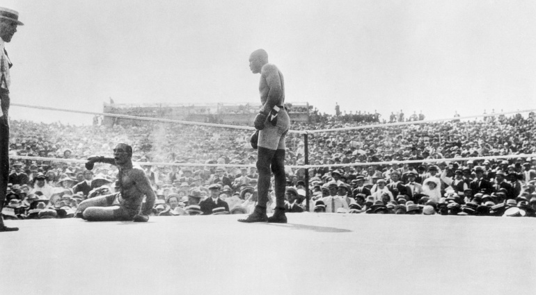 Resultado de imagen para boxeo Jack Johnson