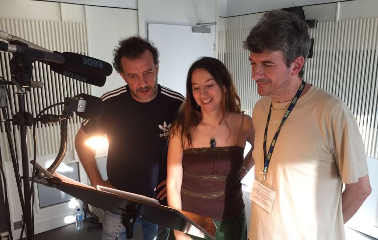 Grabación del radioteatro 'El baile' para el programa 'Ser o no SER'. Grabación del radioteatro 'El baile' para el programa 'Ser o no SER'.