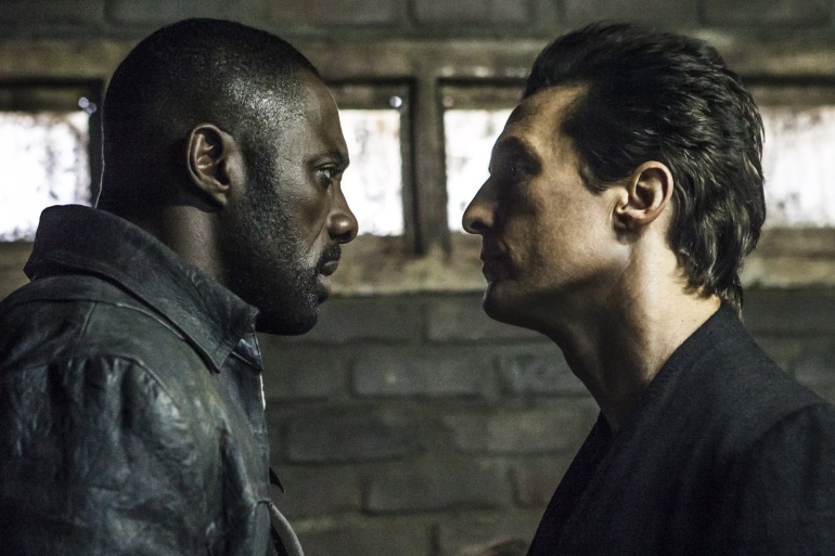 El Pistolero (Idris Elba) y el Hombre de Negro (Matthew McConaughey), el protagonista y el antagonista de LA TORRE OSCURA El Pistolero (Idris Elba) y el Hombre de Negro (Matthew McConaughey), el protagonista y el antagonista de LA TORRE OSCURA
