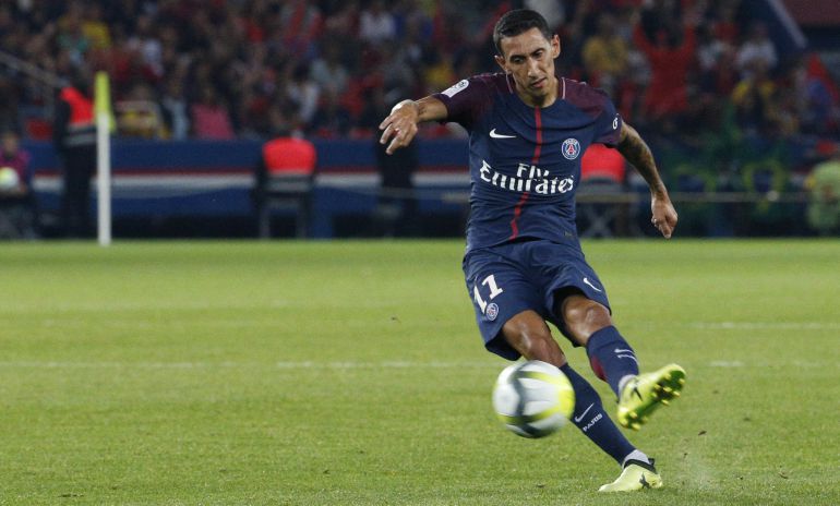 Ángel Di María durante un partido con el PSG esta temporada Ángel Di María durante un partido con el PSG esta temporada