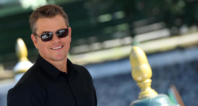 El actor estadounidense Matt Damon, a su llegada a la septuagésimo cuarta edición del Festival de Cine de Venecia El actor estadounidense Matt Damon, a su llegada a la septuagésimo cuarta edición del Festival de Cine de Venecia