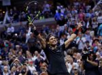 Tennis - US Open - Mens Final Final - New York, U.S. - September 10, 2017 - Rafael Nadal of Spain reacts after defeating Kevin Anderson of South Africa. REUTERS/Mike Segar