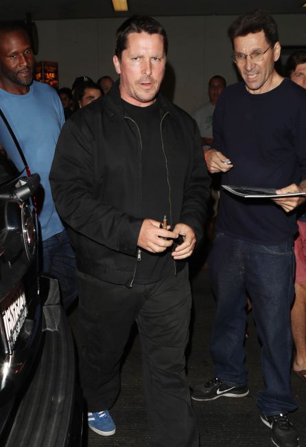 Christian Bale en Los Ángeles. Christian Bale en Los Ángeles.