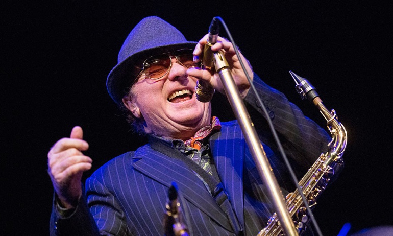 Van Morrison durante una actuación en 2015 Van Morrison durante una actuación en 2015