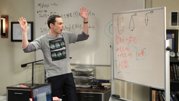 Sheldon y su obsesión con la 'teoría de cuerdas' Sheldon y su obsesión con la 'teoría de cuerdas'